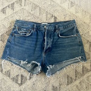 Agolde denim jeans shorts size 30